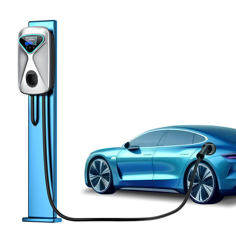 Ev Charging Pile - 新エネルギー7/11/22kW急速充電ポータブルスクリーン操作式EV充電器、EV車用充電パイルステーション