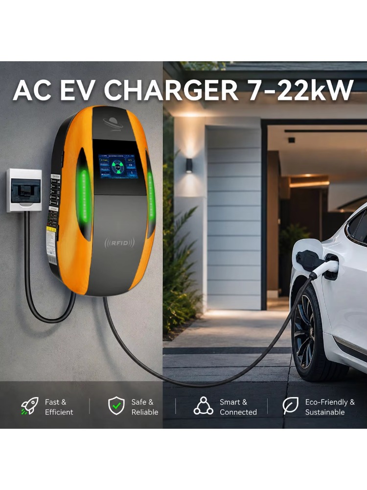 IP65防水対応、7kW～22kWのAC急速充電器。家庭用お - Ev Charging Pile のレビューと価格