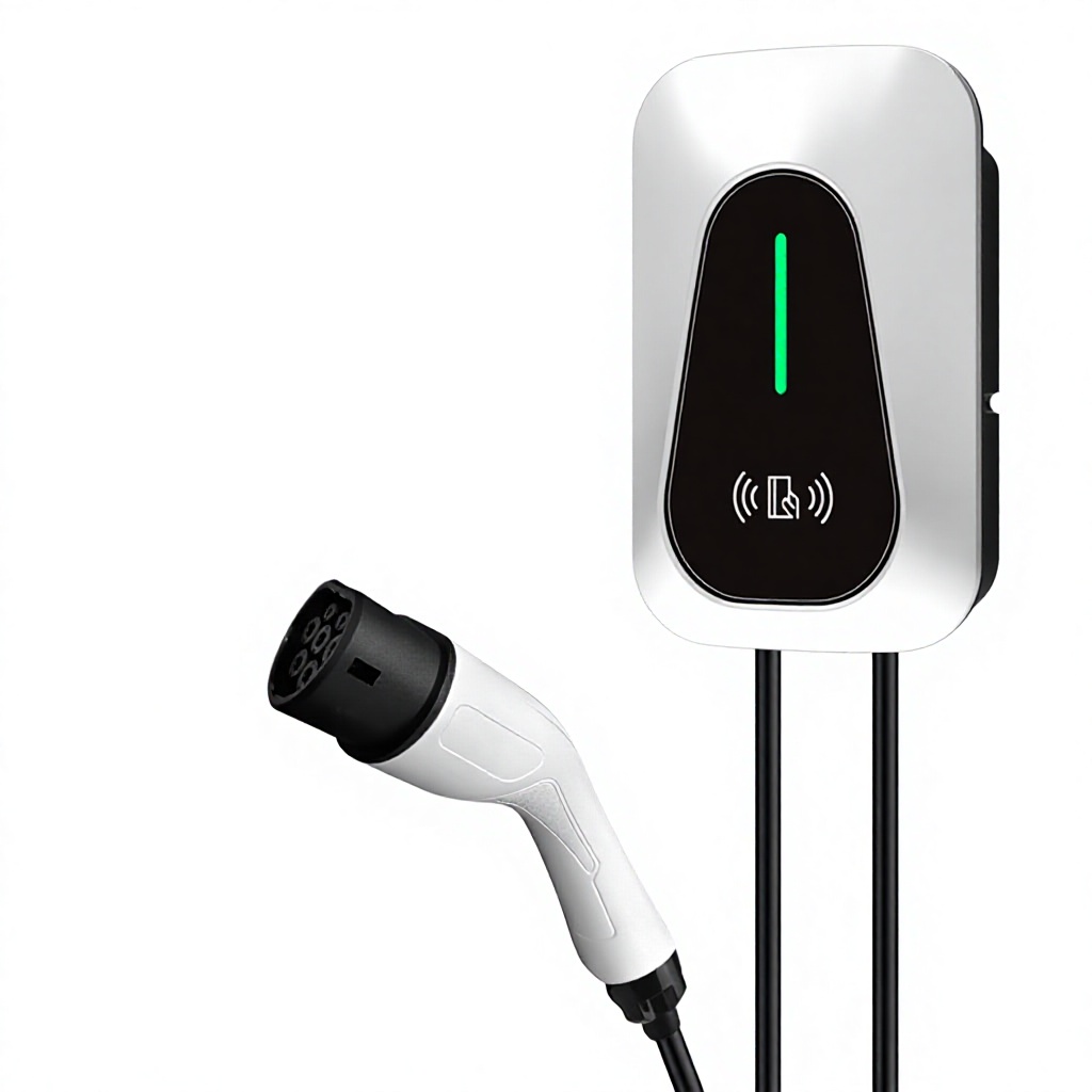 欧州規格7kWタイプ2 EV充電器 カードリーダー Tuya - Type 2 Charger のレビューと価格