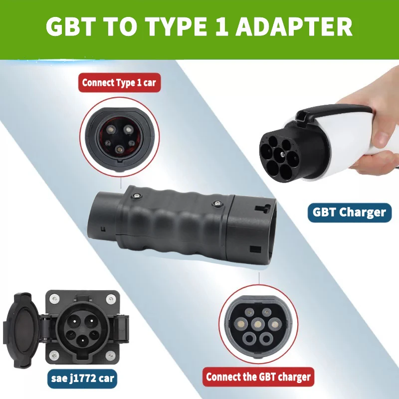 WUFEN ポータブル充電コネクター GBT - タイプ1  - Ev Charger Adapter のレビューと価格