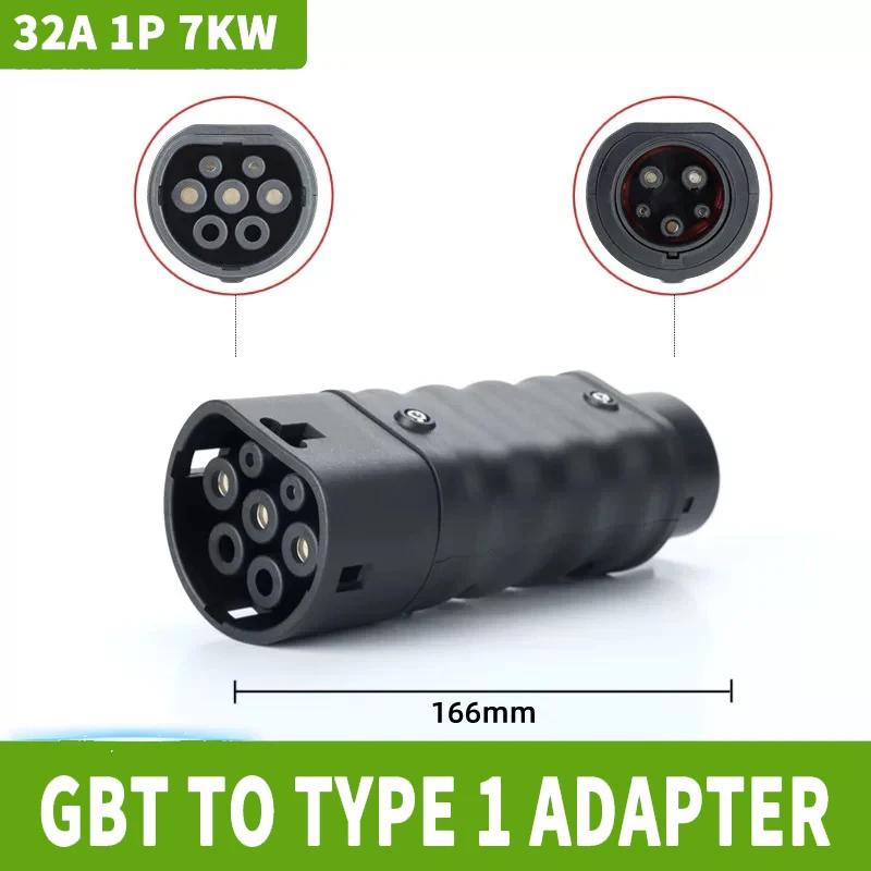 WUFEN ポータブル充電コネクター GBT - タイプ1  - Ev Charger Adapter のレビューと価格