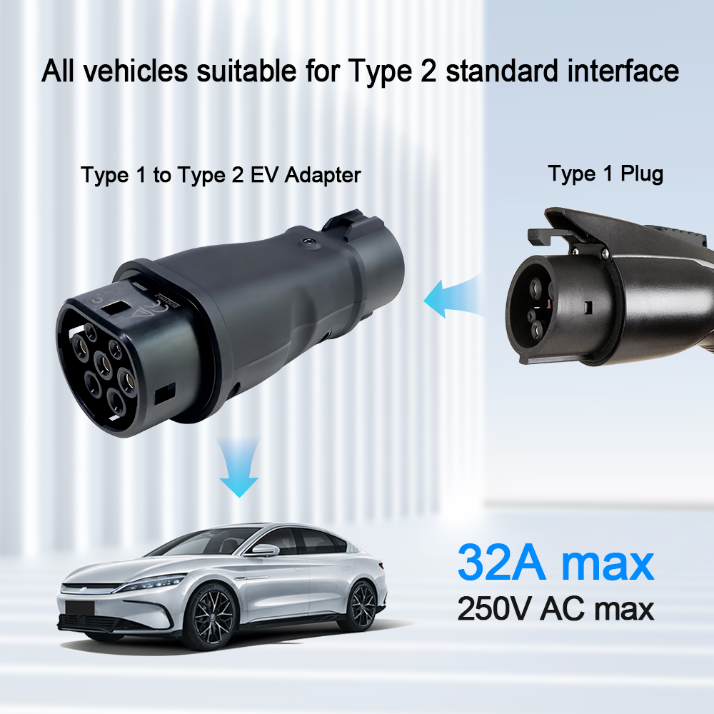 Kolanky Type1 to Type2 EV充電アダプ - Ev Charger Adapter のレビューと価格
