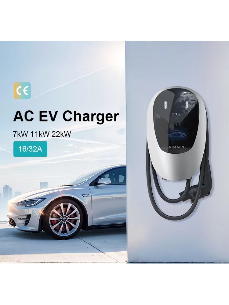家庭用EV充電器 7kW 22kW 32A Type2 Ty - Type 2 Charger のレビューと価格