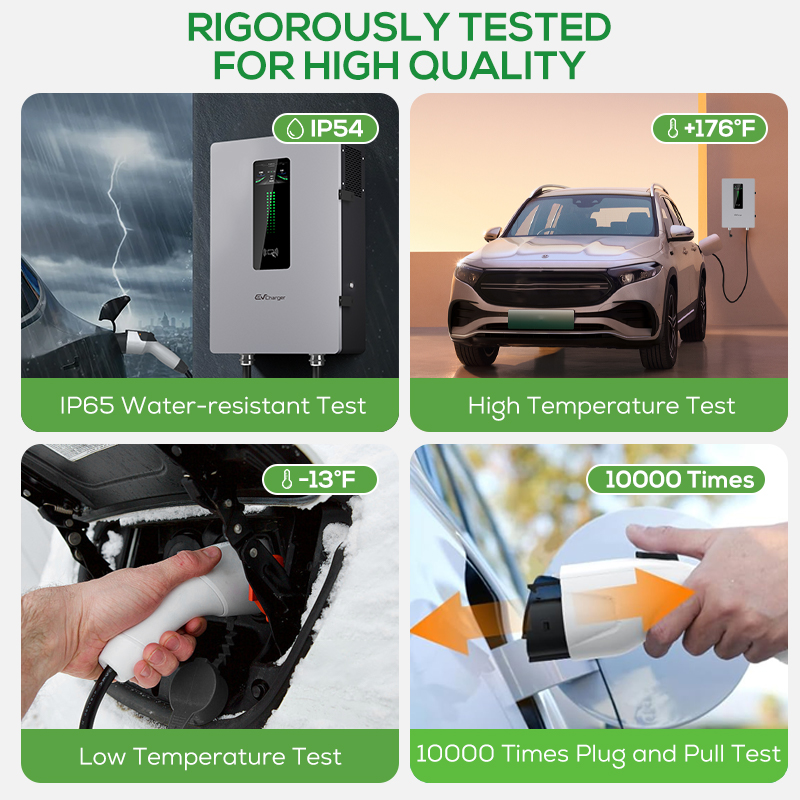 オヴロッド壁掛け式EV家庭用充電ステーションCCS2車用電気 - Home Ev Charger のレビューと価格