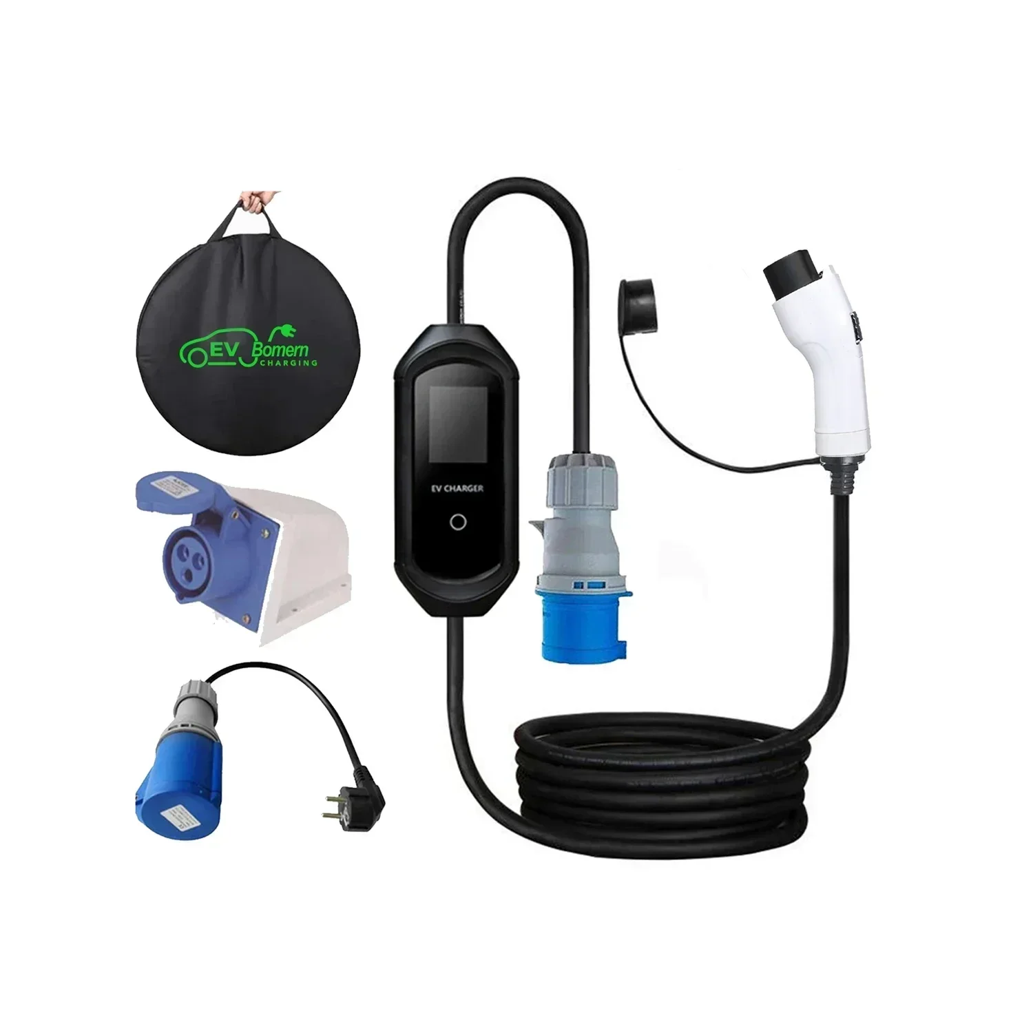 2025年式 BYD EV充電器 32アンペア 7kW EV - Portable Ev Charger のレビューと価格